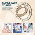 thumbnail image 3 of Magnetic Phone Grip & Stand - Ring Holder - Removable MagSafe iPhone Accessories - Rotatable Kickstand, 3 of 5