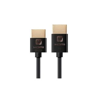 Monoprice Hdmi To Mini Hdmi Cable - 3 Feet - Black  High Speed, Small  Diameter, 4k@60hz, 18gbps, 36awg, Compatible With Dslr Camera / Tv / Laptop  / : Target