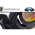 thumbnail image 3 of Wosthever El ABS embroma las gafas profesionales del esquí del invierno que protegen los ojos jóvenes con estilo fácil y almacena Ciclismo Rebanadas de té negro, 3 of 6