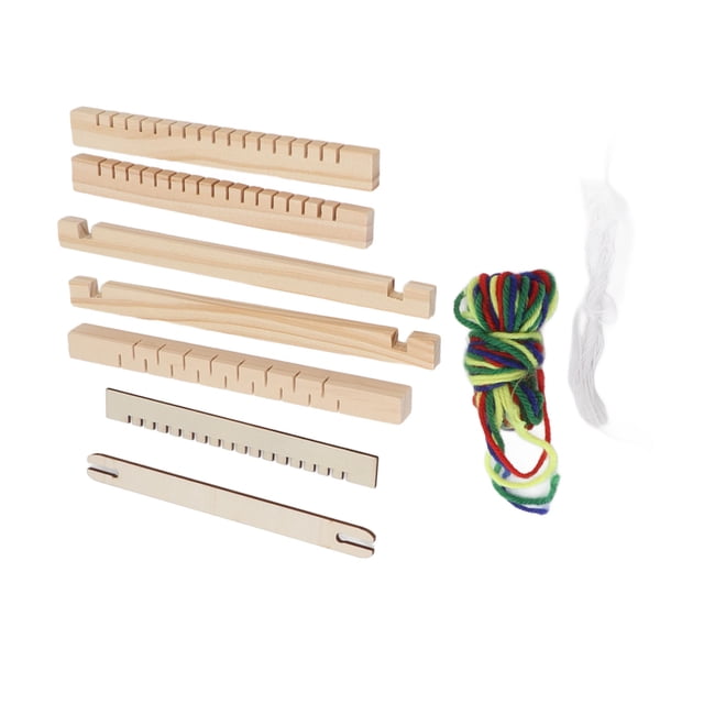 Kids Weaving Kit, Widely Used Smoothing Safe Durable Kids Weaving Loom For Family