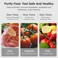 thumbnail image 2 of Food Purifier Small Household IPX7 Waterproof Portable Fruit and Vegetable Washing Machine 4400mAh USB Magnetic Charging Kitchen Fruit and Vegetable Meat Disinfection, 2 of 8