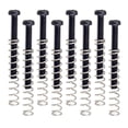 thumbnail image 4 of Colcolo 2x8 Pieces Double Coil Pickup Frame Screws Potable for Guitar Parts Black, 4 of 8
