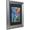 thumbnail image 2 of Trademark Fine Art "What Ya Thinking Bout?" Canvas Art by Dean Russo, Black Matte, Silver Frame, 2 of 4