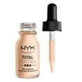 thumbnail image 3 of NYX Professional Makeup Total Control Pro Drop Foundation, Skin-true buildable coverage, clean vegan formula, Light Pale, 0.43 oz, 3 of 10