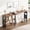 New 2025 (retro color), variant on 360° Rotating Sofa Side Table with Charging Station – 2-Tier Movable End Table, Extra Storage Pocket, 6 Lockable Wheels, Modern Versatile Coffee Table for Bedroom, Living Room, Office