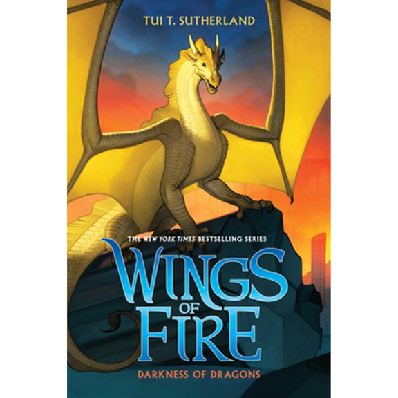 Pre-Owned Darkness of Dragons (Wings of Fire #10) (Hardcover 9780545685474) by Tui,T Sutherland