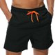 thumbnail image 4 of Pantalones de playa para hombre Pantalones cortos de un cuarto para hombre Pantalones casuales deportivos antisalpicaduras con diseño de hoja de loto transpirable, 4 of 6