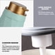 thumbnail image 3 of Dispensador de jabón de manos en loción de cerámica, bomba fácil de presionar, dispensador de desinfectante de manos para baño recargable, 3 of 5