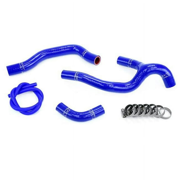 HPS Blue Reinforced Silicone Radiator Hose Kit Coolant for Honda 05-08 CRF450R