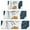 Orange Boho Abstract, variant on Brown Boho Plant Pattern Kitchen Rugs Sets Of 3,Kitchen Runner Rugs Non Skid Washable,Decorative Kitchen Floor Mats for Kitchen,Sink,Laundry,17"x30" 17"x47" 17"x59"
