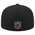 thumbnail image 4 of Men's New Era  Black Washington Commanders Color Pop 59FIFTY Fitted Hat, 4 of 5
