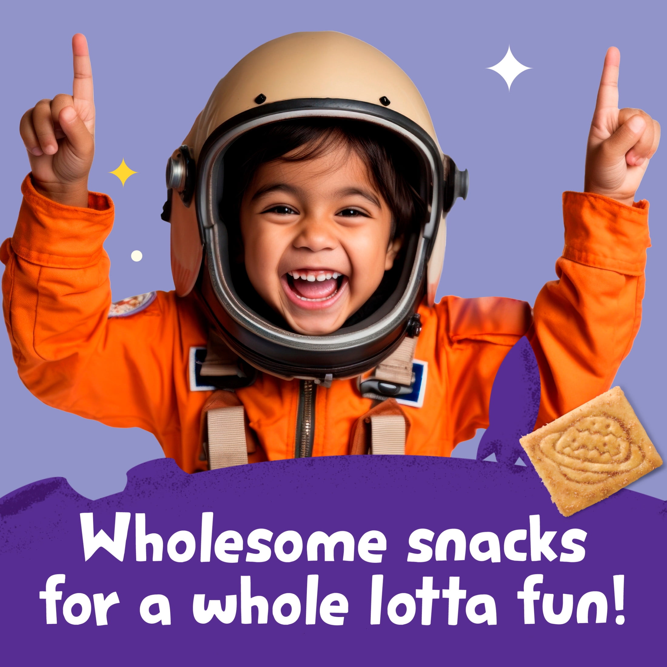Get'ems from Gerber Pizza Flavor Snack Crackers, Kids Snack Made with Real Veggies & Fruits, Iron & Vitamin E