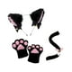 thumbnail image 1 of Juego de Cola y orejas de gato jinwen Negro Cola, 1 of 8