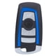 thumbnail image 2 of Estuche para llave inteligente, llavero Protector de llave remoto anticorrosión azul/plateado Protector de llave inteligente Rendimiento lleno de energía, 2 of 10