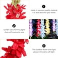 thumbnail image 6 of Gustave Outdoor Solar Garden Stake Lights Waterproof LED Fairy Hyacinth Flower Light Lawn Landscape Lighting for Pathway Yard Decorative, 2 Pcs, Pink, 6 of 9