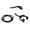 Rear Black, variant on Alloy U Brake Caliper Lever & Cable For BMX Replacement Accessories Front