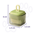 thumbnail image 3 of Mini Rodillo Quitapelusas Portátil, Reutilizable Y Lavable Verde, 3 of 4