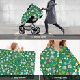 thumbnail image 7 of Yiaed Flying Bees Print Baby Car Seat Canopy Carrier Cover, Breathable Nursing Cover for Breastfeeding,Multi-Use Infant Carseat Stroller Cover, 7 of 7
