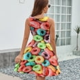thumbnail image 6 of Fruit Loops Sundress Sleeveless Dress Summer Women Clothes Dress for Women Dresses, 6 of 7
