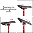 thumbnail image 6 of BUCKLOS Bike Seatpost 27.2 30.8 31.6 x 350mm 400mm, Mountain Bike Road Bicycle Seat Post Aluminum Alloy Adjustable Ultra-Light, Suitable for MTB Road BMX Gravel, Hybrid, 6 of 7