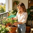 thumbnail image 6 of Umbrella for Outdoor Plants, 10.5" UV-Resistant Sun Shade Cover for Potted Garden Beds Seedlings, Flower Sun Protection for Patio Porch Greenhouse Summer Scene, 6 of 6