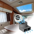 thumbnail image 5 of Universal Aerodynamic Roof Wind Deflector For RV Trailer Truck Cab Over Cab Sleeper Air Management, 5 of 5