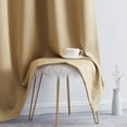 thumbnail image 3 of THD Lawrence 100% Blackout Thermal Grommet Window Curtain Panels for Bedroom and Living Room - Total Privacy and Energy Efficiency - Set of 2, 3 of 5