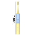 thumbnail image 4 of Nilvkv Toothbrush,, Low Noise, Portable, Smart Timer Toothbrush Ipx7 Water Toothbrush Vibration, 4 of 6