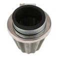 thumbnail image 1 of Limpiador de filtro de aire de acero inoxidable, cuello recto para motocicleta y Scooter, 2x42mm 2 piezas, 1 of 7