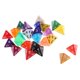 thumbnail image 1 of 25pcs / Set 20mm Poliédrico Juegos de Dados (D4) Plástico para, 1 of 9