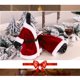 thumbnail image 2 of Bolsa decorativa para botella de vino, adornos navideños para el hogar, bolsas para botellas de champán, ropa, accesorios de Navidad, 2 uds., 2 of 5