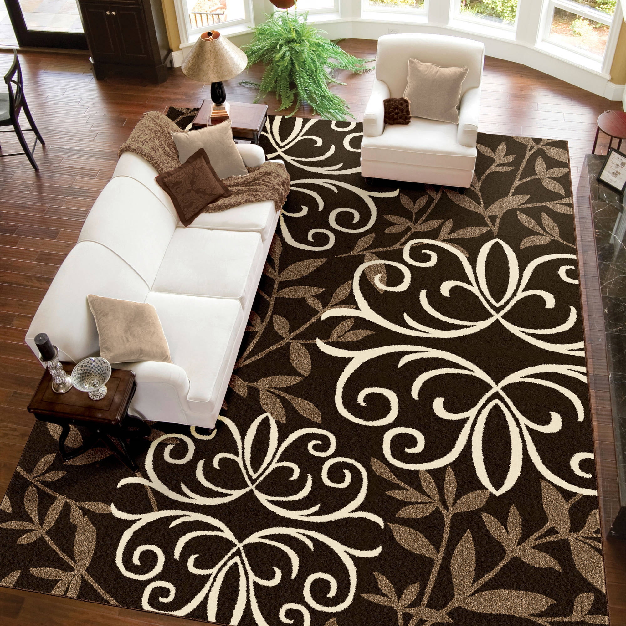 Better Homes and Gardens Iron Fleur Area Rug or Runner - Walmartcom Better Homes and Gardens Iron Fleur Area Rug or Runner - Walmartcom