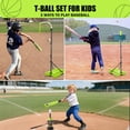thumbnail image 4 of Set de canasta y pelota de baloncesto ZACEAC 4 en 1 para niños de 3 a 5 años, 4 of 7