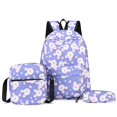 thumbnail image 1 of Mochila de viaje para adolescentes, Bolsa Escolar con correa ajustable, a la moda, impermeable, para niño y niña, 3 unidades por Set Fivean unisex, 1 of 2