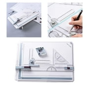 Drawing Board Portable Sketch Drafting Table Protractor Tools Set