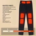thumbnail image 3 of Heated Pants USB Electric 3 Zones Heating Trouser for Men Women. Soft and Comfortable, Intelligent Temperature Regulation, Large Area Heating, Multi Functional Use, Suitable for, 3 of 7