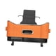 thumbnail image 2 of Organizador de reposacabezas para asiento trasero de coche con ganchos para la mayoría de los vehículos. Universal y versátil. Naranja, 2 of 8