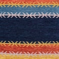 thumbnail image 5 of LR Home Square Lodge Multicolor Velvet Medium-Sized Indoor Pouf, 18"x18"x18", 5 of 10