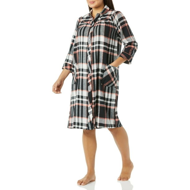 flannel duster jacket
