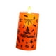 thumbnail image 4 of Vela parpadeante sin llama perfecl luces de vela de Halloween al aire libre vela de pilar LED 1 pieza 65 x 65 x 135 cm, 4 of 8
