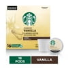 Starbucks Blonde Roast K-Cup Coffee Pods — Vanilla for Keurig Brewers — 1 box (16 pods)