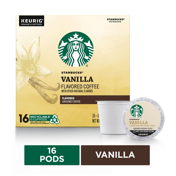 Starbucks Blonde Roast KCup Coffee Pods — Vanilla for Keurig Brewers