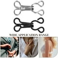 thumbnail image 5 of 50 Pcs Bra Hooks Clothing Closures Clasp Sewing Hooks Eye Sewing Closure Bra Connector Buckle, 5 of 6