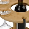thumbnail image 4 of Wine Glass Rack Freestanding Stemware Storage Rack, 4 of 8