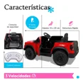 thumbnail image 3 of Carro Montable Eléctrico Niño Camioneta Pickup Con Control Rojo, 3 of 5