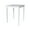 White, variant on Pemberly Row Modern / Contemporary Solid Wood Top Table in Chocolate