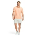 thumbnail image 3 of Men's IZOD Solid Advantage Performance Short-Sleeve Polo Color: Dubarry Size: XL, 3 of 4