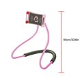 thumbnail image 1 of Matsuzay Soporte para colgar en el cuello para teléfono móvil, portátil, ajustable en altura, flexible, para casa, dormitorio, juego, accesorios de Teléfono y Comunicación Rosa, 1 of 6