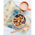 thumbnail image 3 of Beach Coastal Beige Kitchen Dish Towels for Drying Dishes Set of 2, Nautical Shell Starfish Coral Summer Waffle Weave Microfiber Hand Tea Bathroom Towels Quick Dry & Absorbent Towel 12x12, 3 of 7
