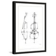 thumbnail image 2 of MARMONT HILL  - 'Cello Sketch' Framed Painting Print - Multi-Color 30 x 45, 2 of 5